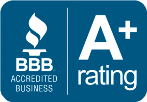 BBB Credited Business, A+ Rating