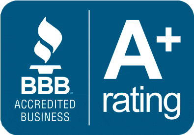 Rewarded with BBB year after year for our outstanding customer service