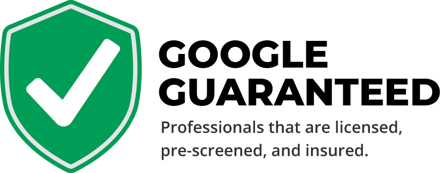 Google Guaranteed, professionals that are pre-screened, and insured