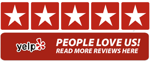 Yelp Badge - People Love Our Services - Explore Reviews